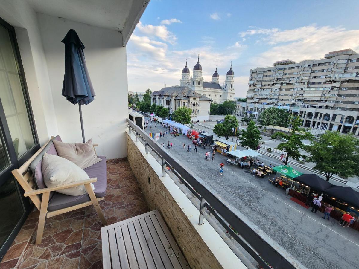 Stefan Cel Mare Boulevard Pedestrian Street Palas 雅西 外观 照片